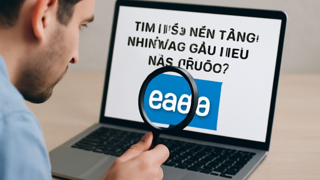1) Tìm hiểu nền tảng: nhìn vào dấu hiệu nào trước? Minh họa: 1) Tìm hiểu nền tảng: nhìn vào dấu hiệu nào trước?