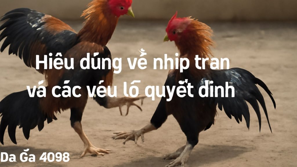 Hiểu đúng về nhịp trận và các yếu tố quyết định Minh họa: Hiểu đúng về nhịp trận và các yếu tố quyết định